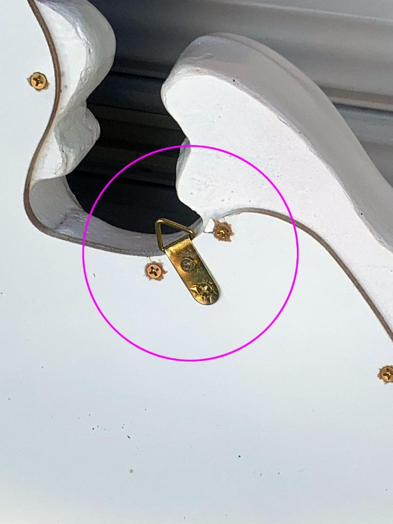 ロココ調 壁掛けミラー ワイドミラー 鏡 完成品 猫脚 姫家具