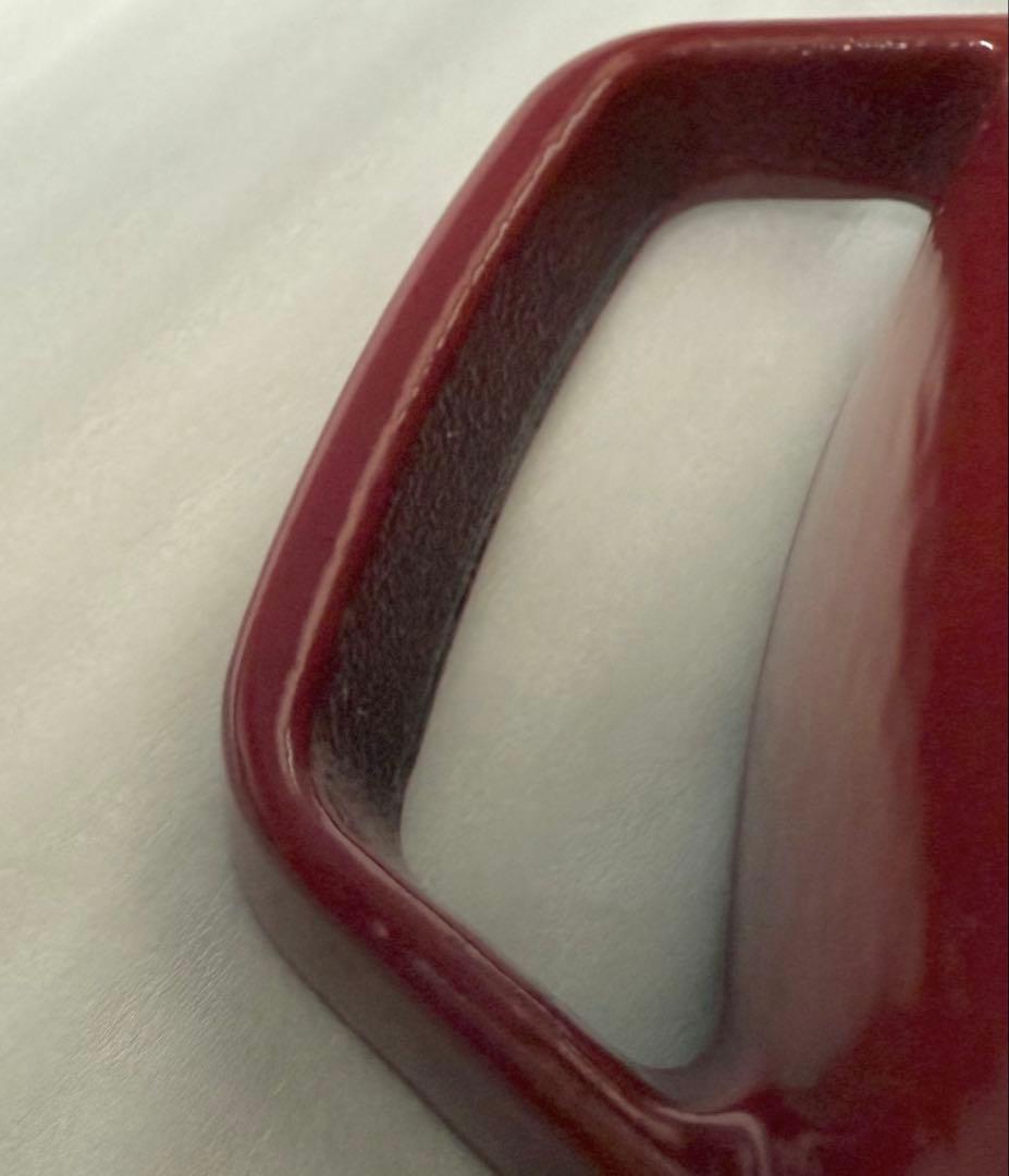 新品☆ストウブ スノークリスタル ココット 24cm レッド クリスマス