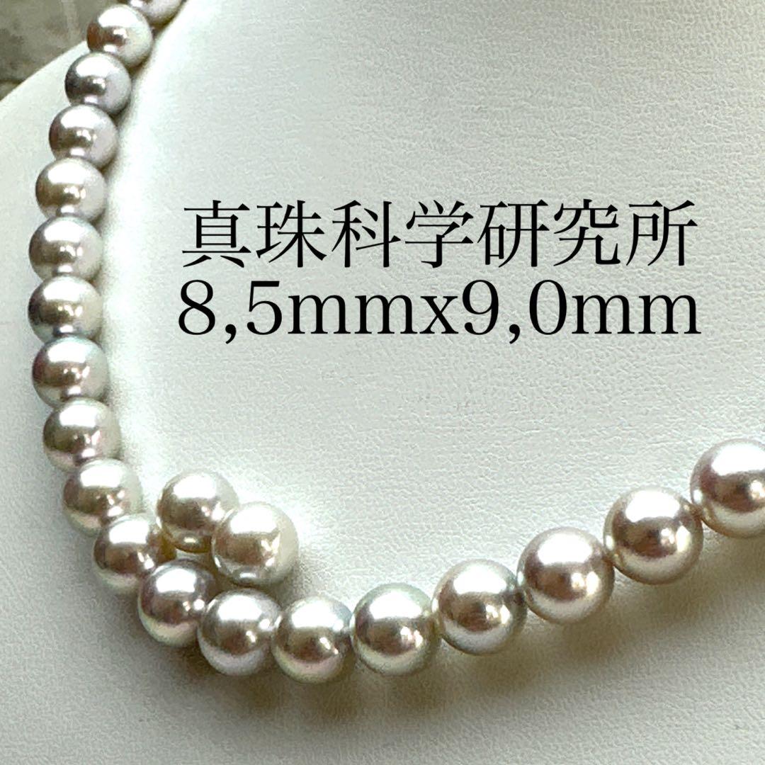 真珠科学研究所オーロラ真多麻　8.5mm x 9.0mm SET