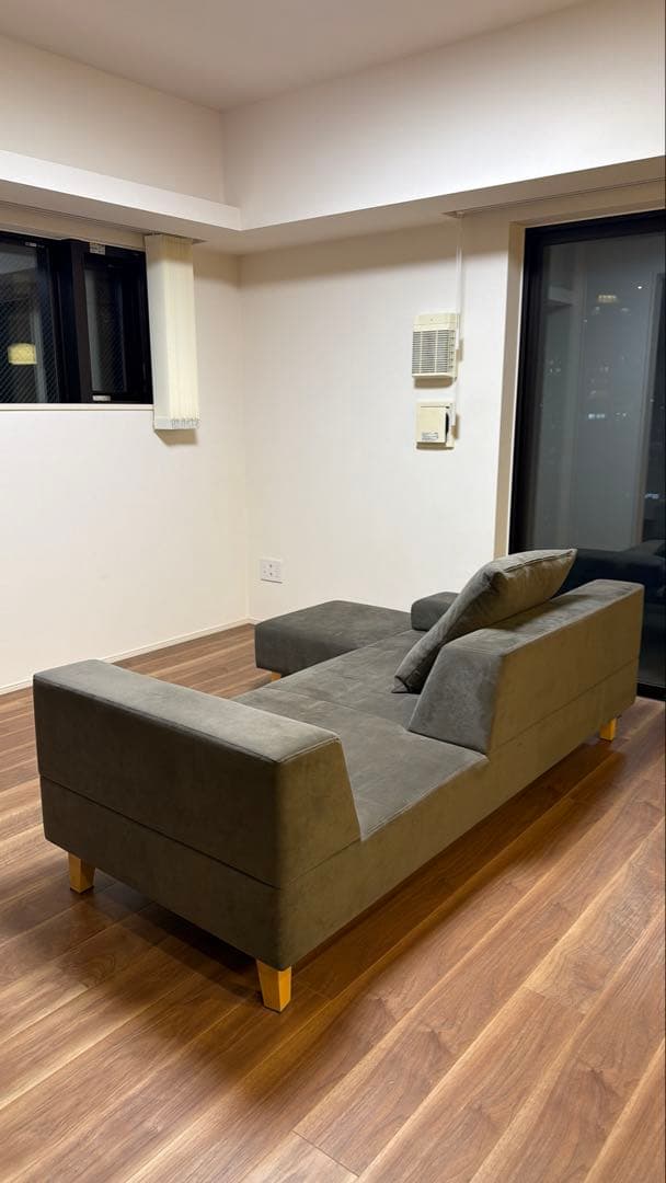 FLANNEL SOFA PIVO 3人掛け スツール・クッション