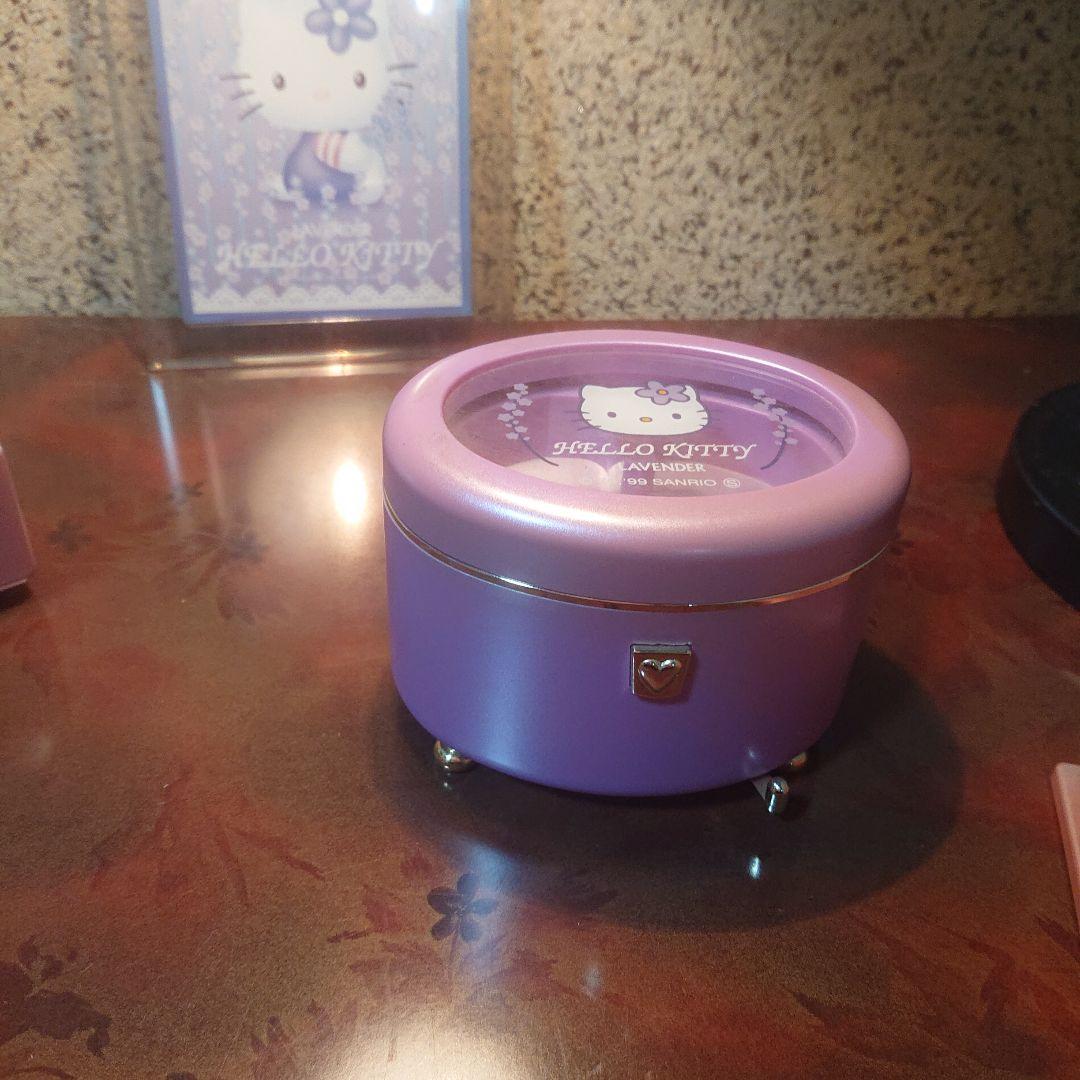 1233 ハローキティオルゴール ラベンダー