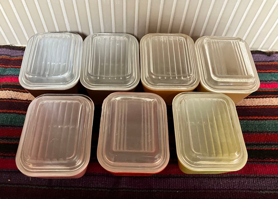 オールドパイレックス　PYREX レフリジレーター　保存容器 蓋付き