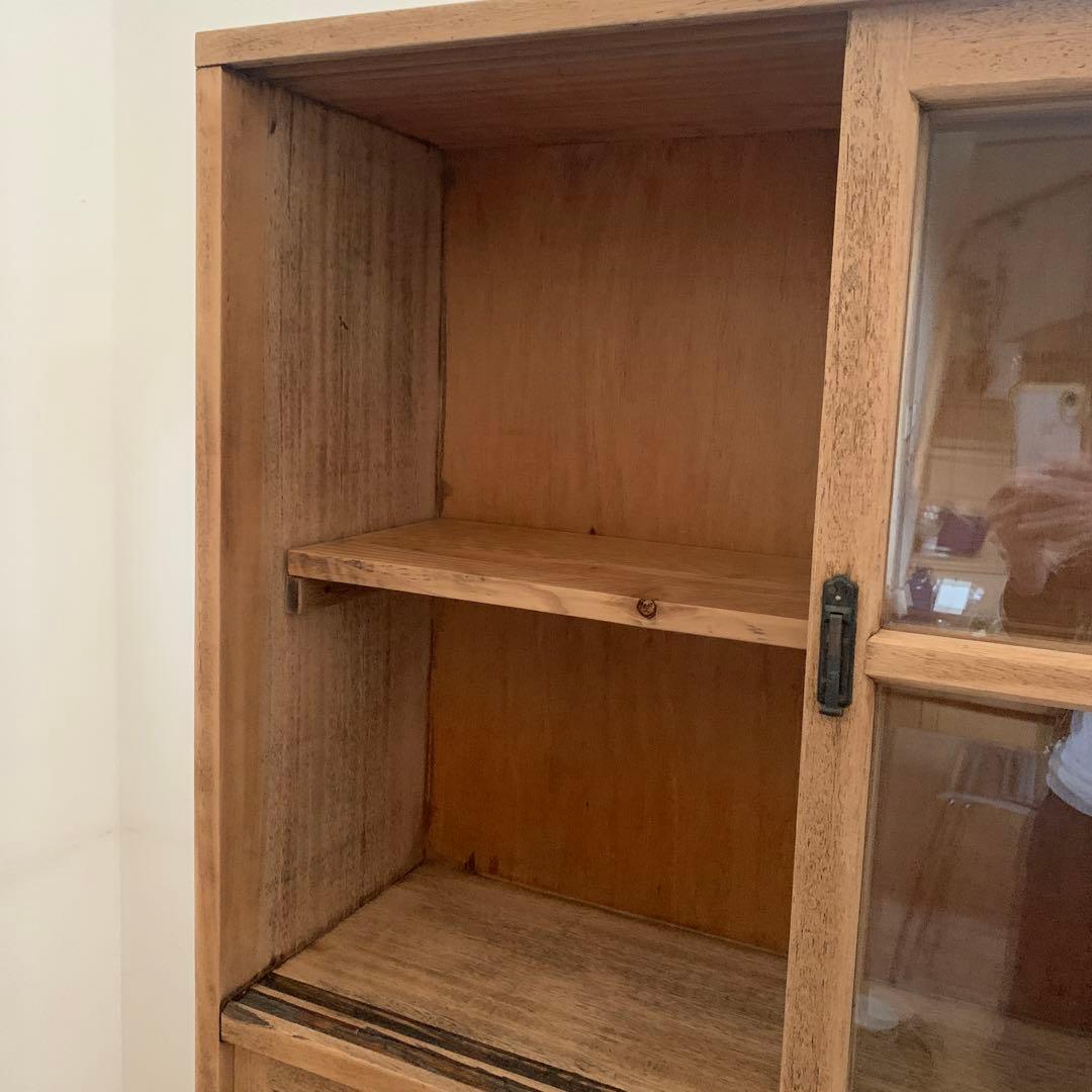 アンティーク棚食器棚　飾り棚