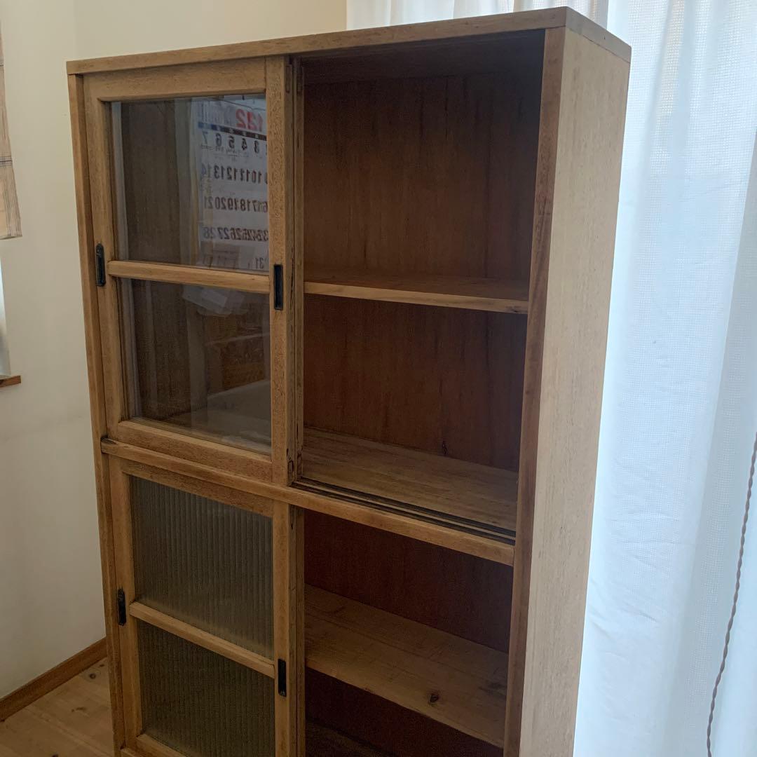 アンティーク棚食器棚　飾り棚