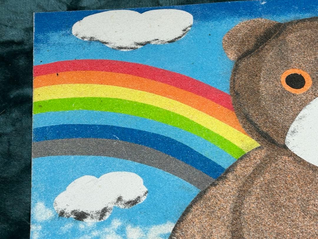 砂で作製した熊の絵の通販｜www.missouri-66.com