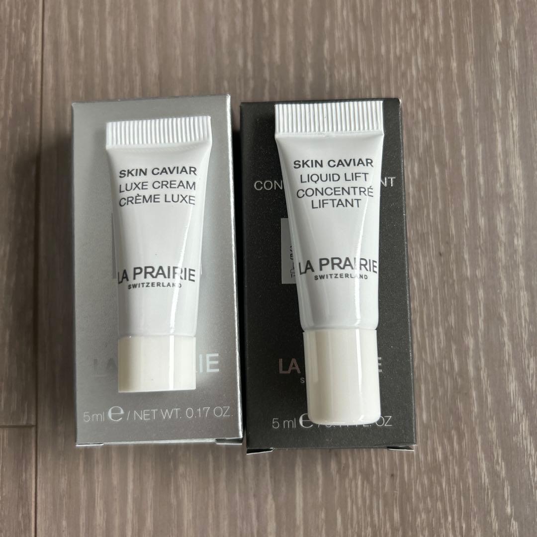 新品未使用未開封品 ラ・プレリー美容液 クリームサンプルセット