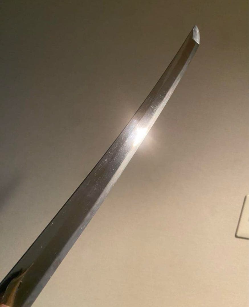 玉鋼製包丁　鑑賞用美術研磨。受注生産　両鎬　鮪包丁　刺身包丁　黒檀柄　尺2〜5寸