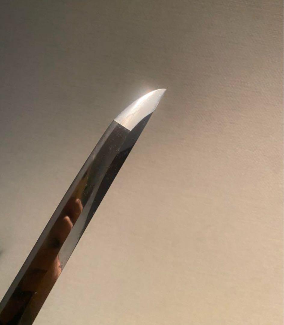 玉鋼製包丁　鑑賞用美術研磨。受注生産　両鎬　鮪包丁　刺身包丁　黒檀柄　尺2〜5寸