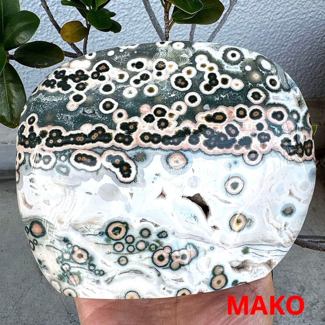 M1702☆オーシャンジャスパー原石1.1Kg☆天然石 原石☆N50401-i - メルカリ