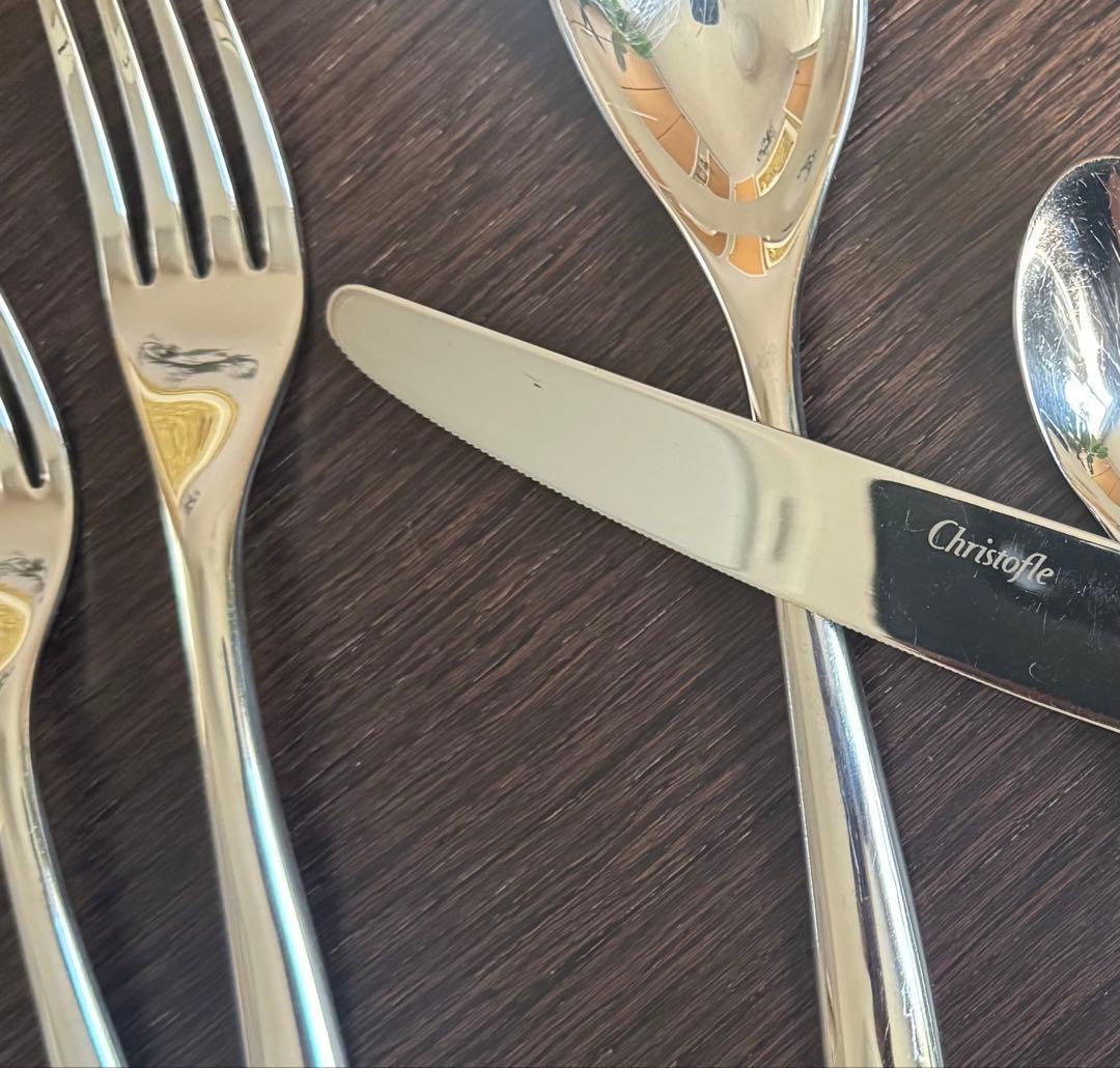 Christofle ラーム・ド・クリストフル カトラリーセット 5ピース　①