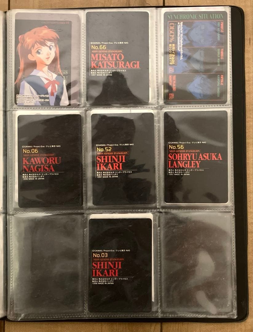 大量新世紀エヴァンゲリオン カードダス まとめ売り エヴァンゲリオン