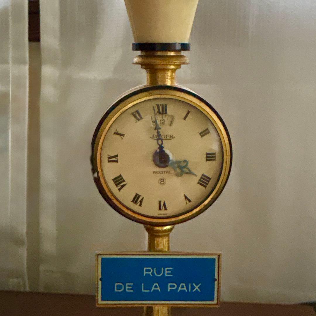 ジャガー ルクルト アンティーク 置時計 RUE DE LA PAIX 街灯 - メルカリ