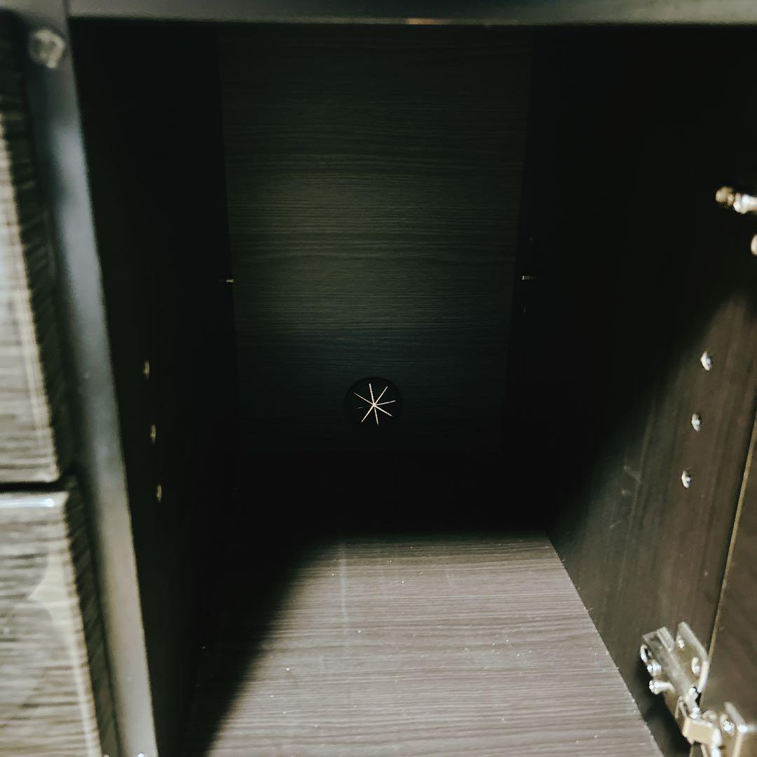 ニトリ ローボード ポスティア 150 BK ブラック テレビ台 送料込