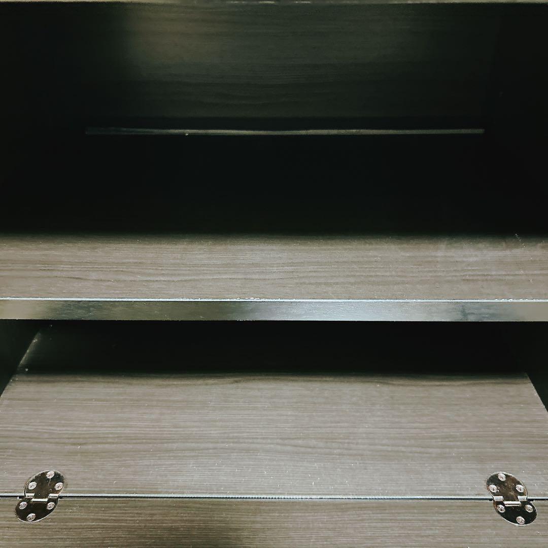 ニトリ ローボード ポスティア 150 BK ブラック テレビ台 送料込