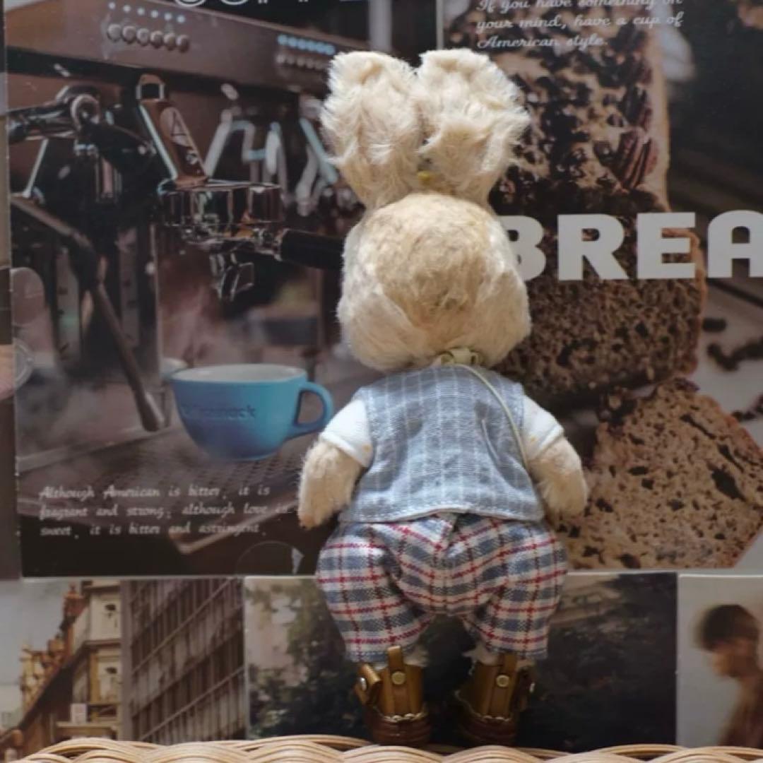 パーティアニマル〜ず うさぎ隊 アーティストベア 海外作家様 ハンドメイド 人形