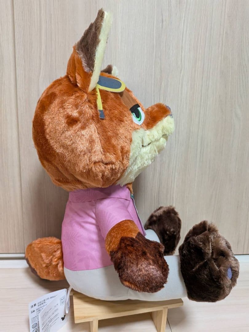 ズートピア 2 スーパーラージぬいぐるみ ニック・ワイルド ジュディ