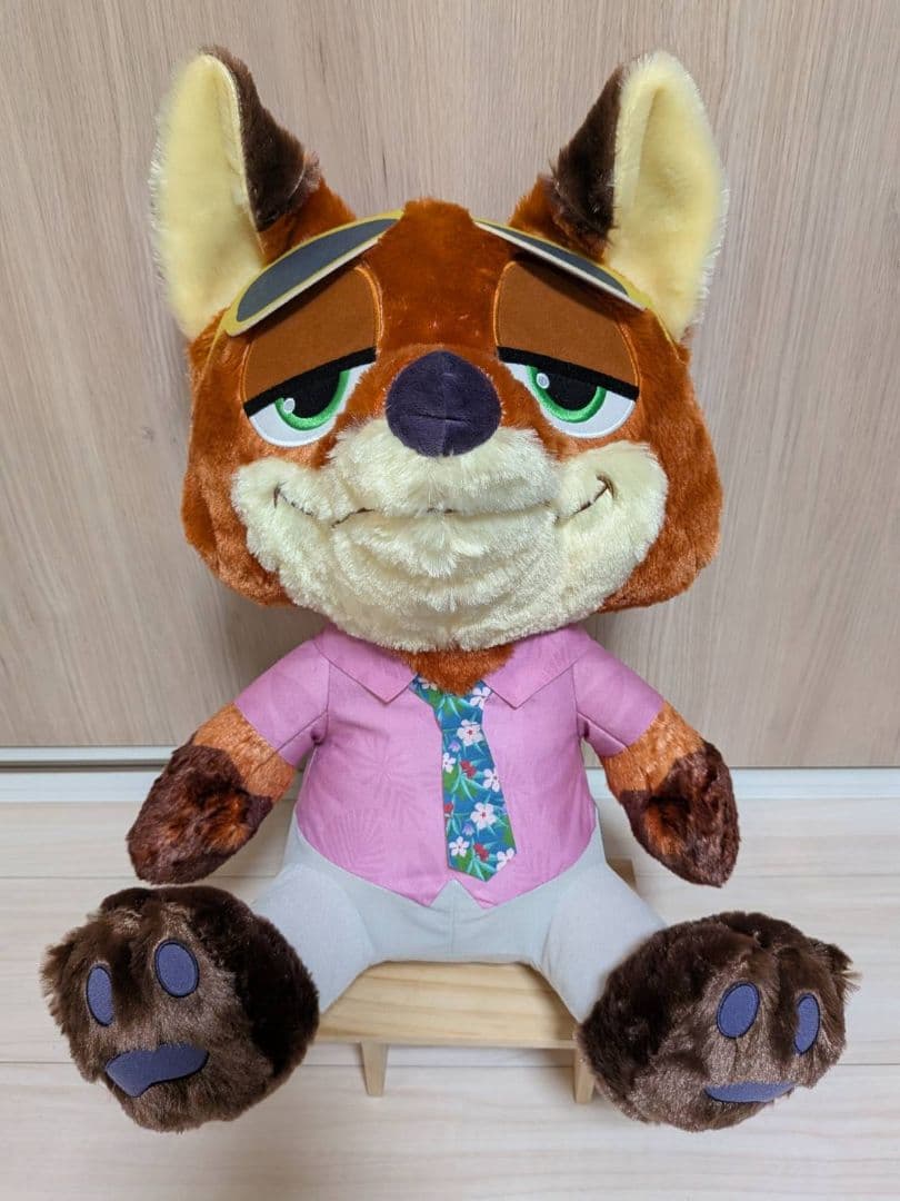 ズートピア 2 スーパーラージぬいぐるみ ニック・ワイルド ジュディ