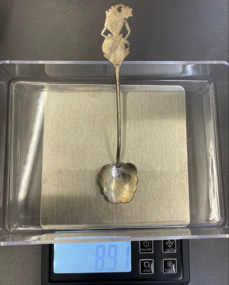 約53ｇ インドネシア シルバー製 スプーンセット SV Silver 銀