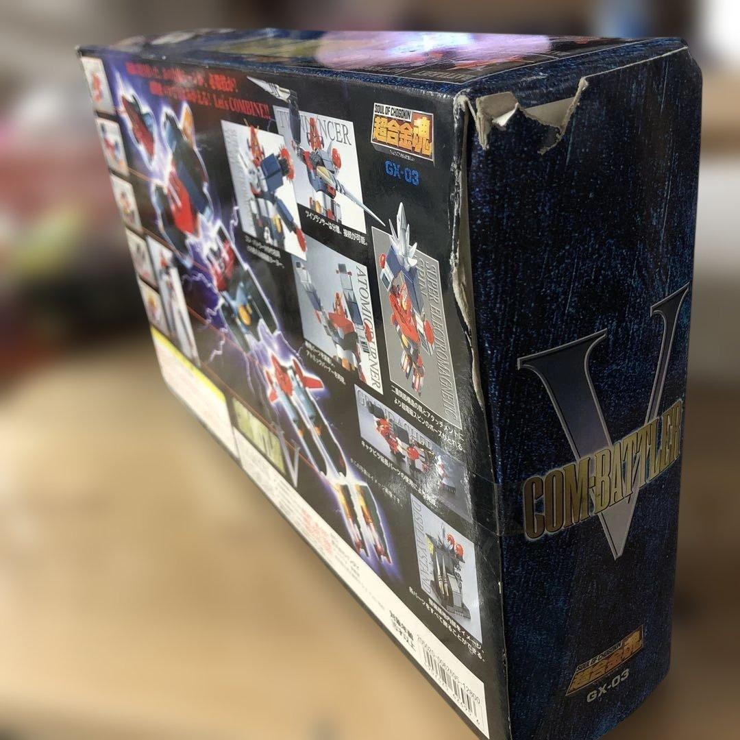 BANDAI 超合金魂 GX-03 COMBATTLER V コンバトラーV