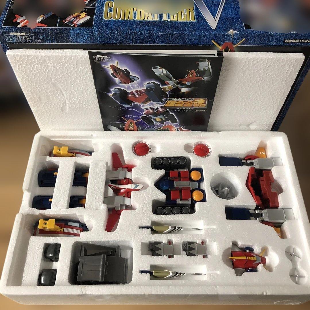 BANDAI 超合金魂 GX-03 COMBATTLER V コンバトラーV