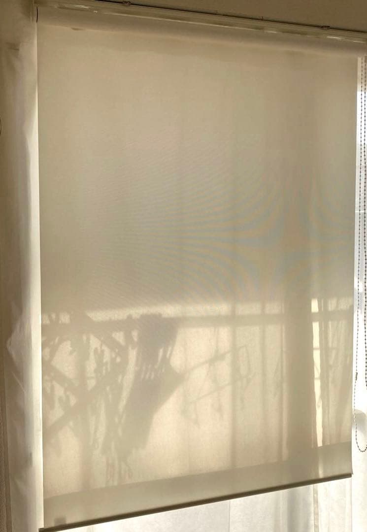 【定価約45,000円】タチカワ 洗えるロールスクリーン 3本セット 取付金具付