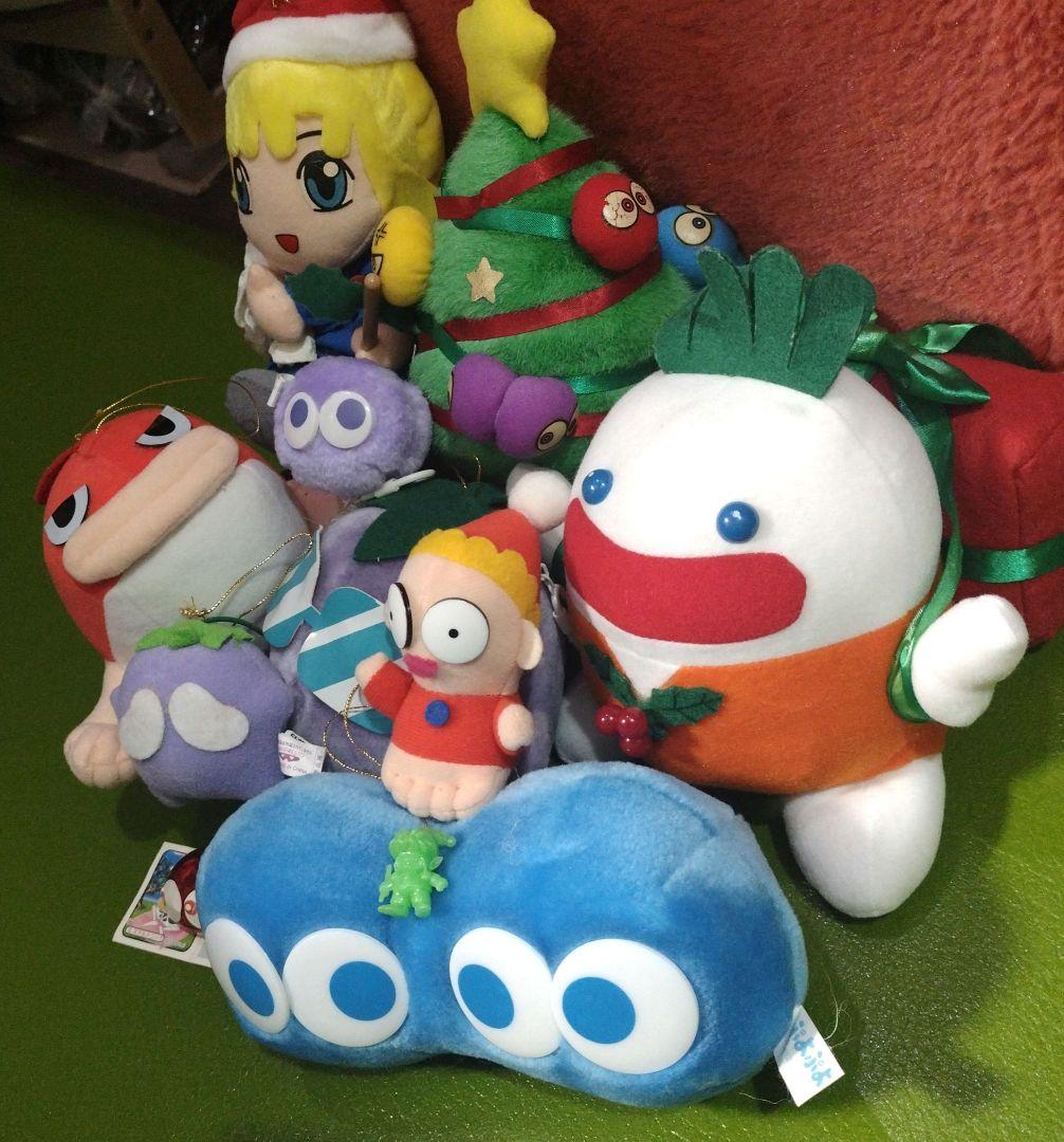 昭和レトロ ぷよぷよ コンパイル ぬいぐるみセット（クリスマス