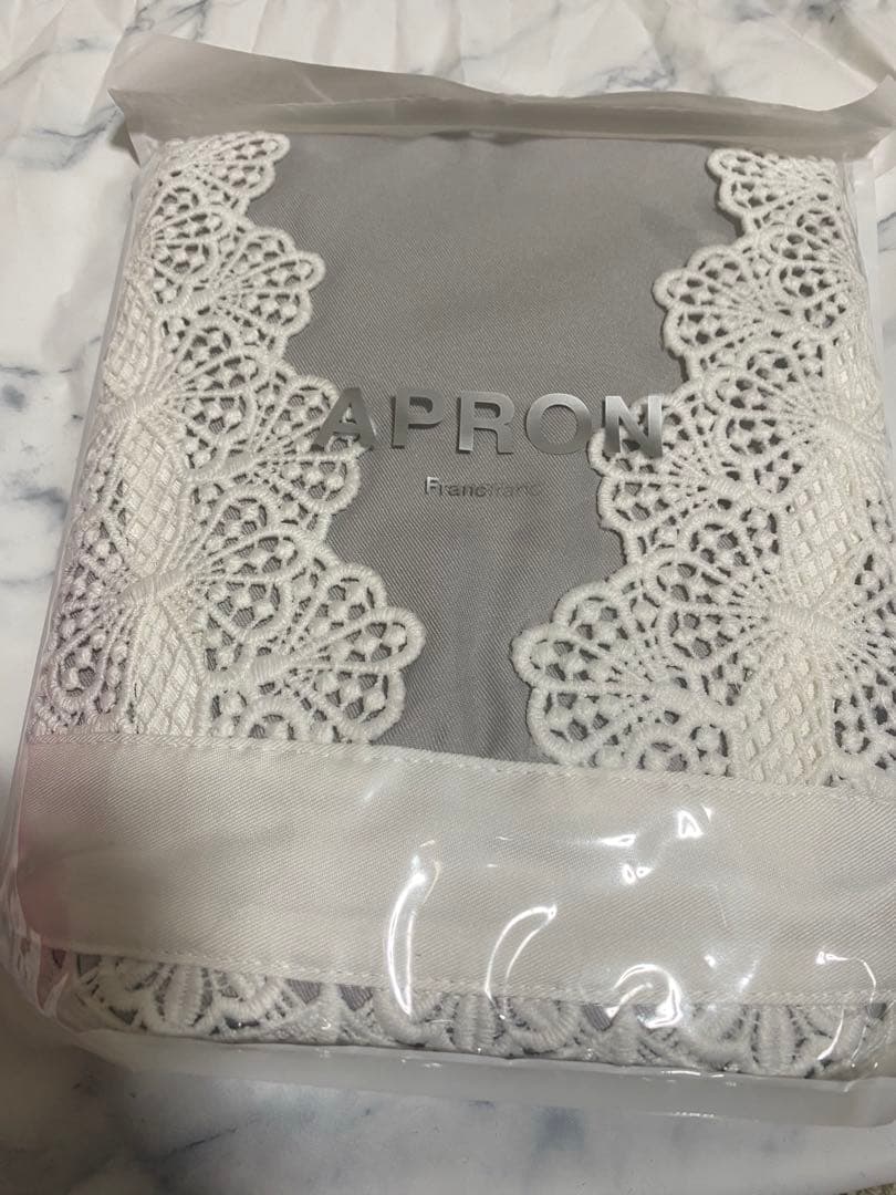 フランフラン レース フルエプロン 完売品 希少 新品 未開封