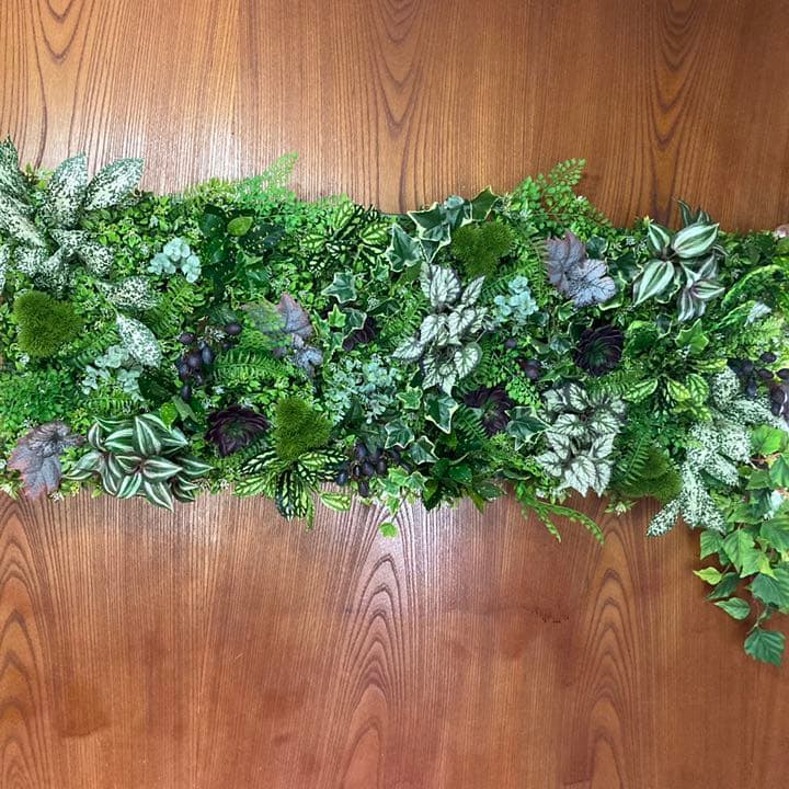 光触媒　人工観葉植物　抗菌消臭　ウォールグリーン