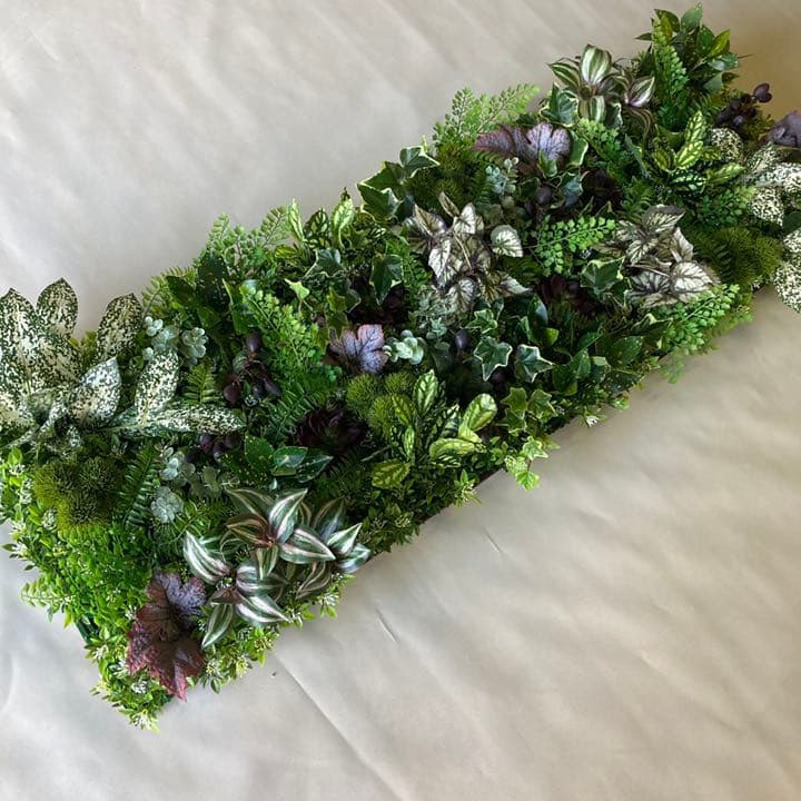 光触媒　人工観葉植物　抗菌消臭　ウォールグリーン