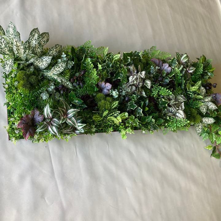 光触媒　人工観葉植物　抗菌消臭　ウォールグリーン