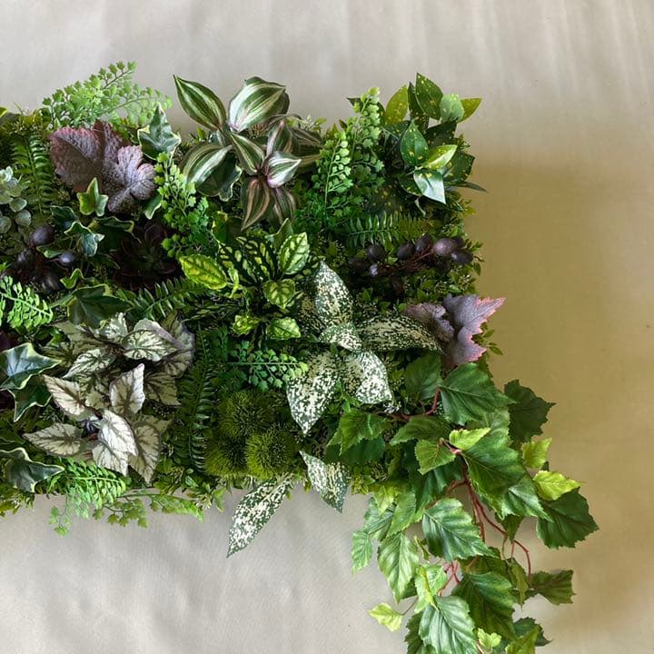 光触媒　人工観葉植物　抗菌消臭　ウォールグリーン