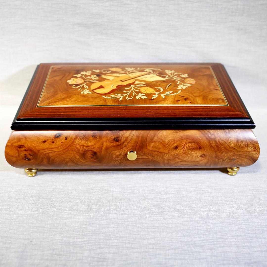 リュージュ 高級オルゴール ７２弁 チャイコフスキー ３曲