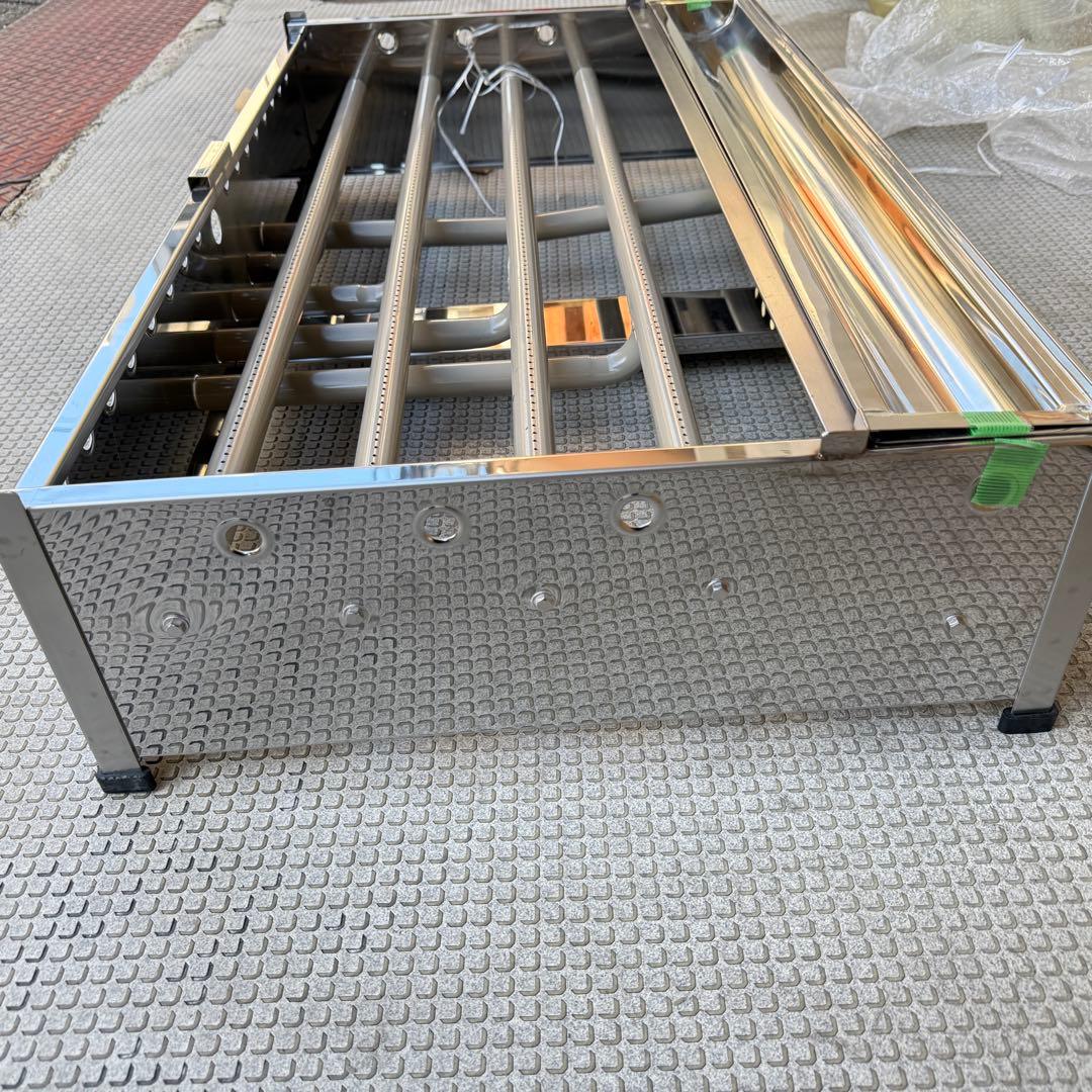 ☆ポポ☆様専用 業務用 大判焼機 銅板 プロパンガス用 20個焼40穴OK-40