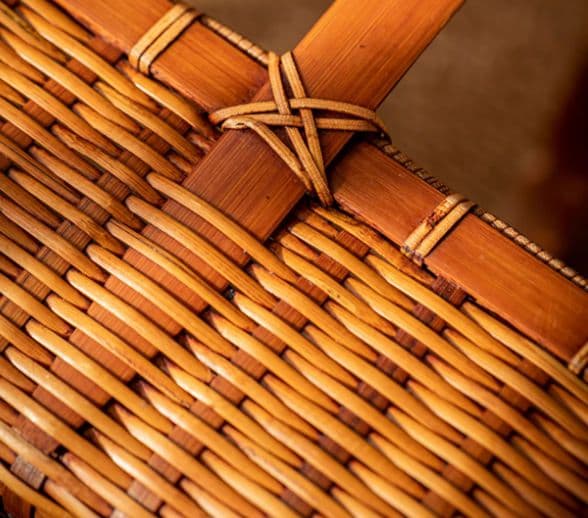 竹細工 新品★茶道収納バッグ★竹編バッグ ハンドバッグ 古風便攜 手作工芸品