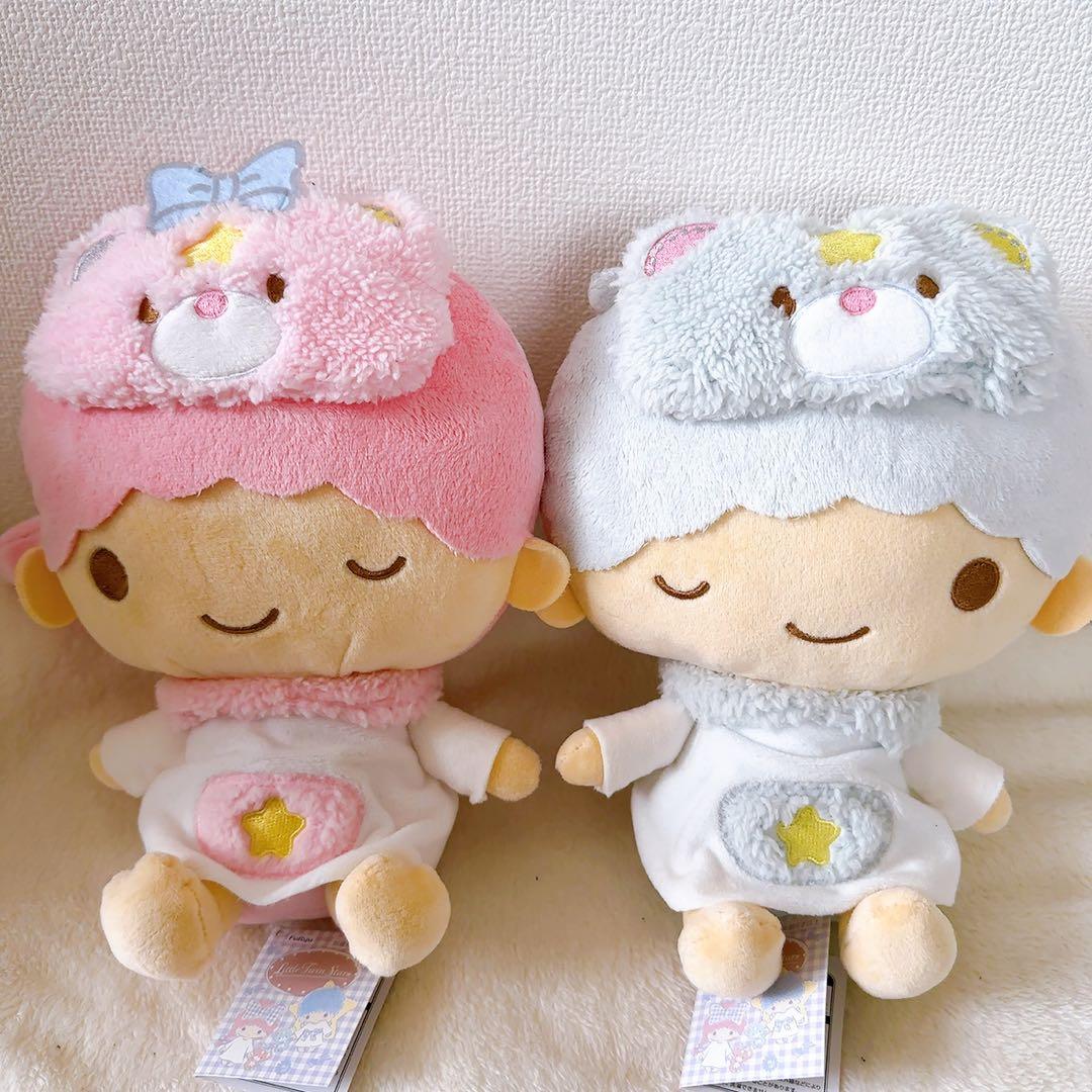 キキララ リトルツインスターズ パフポフおやすみぬいぐるみ - メルカリ