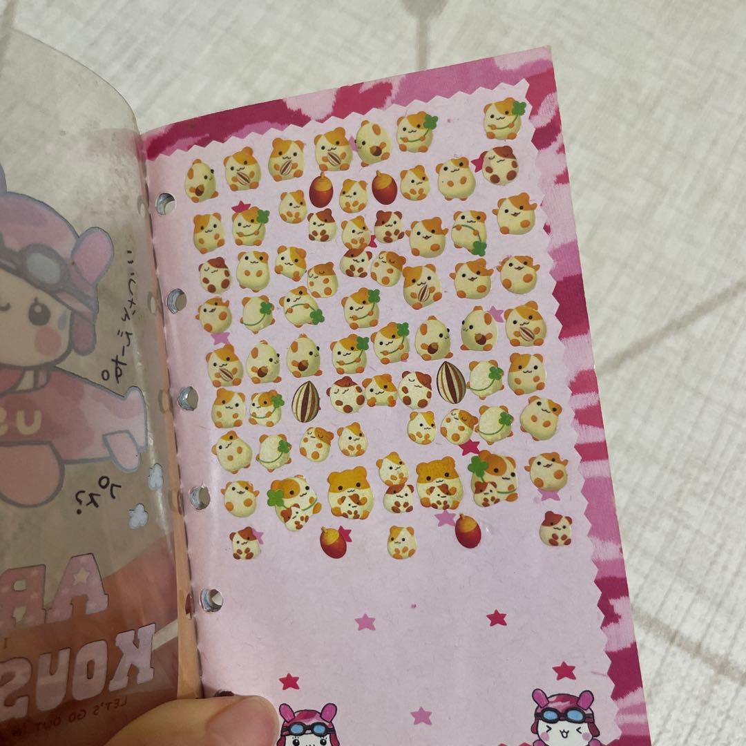 アーミーこうさぎ キャラクターシール帳 ポテハム 平成レトロ - メルカリ