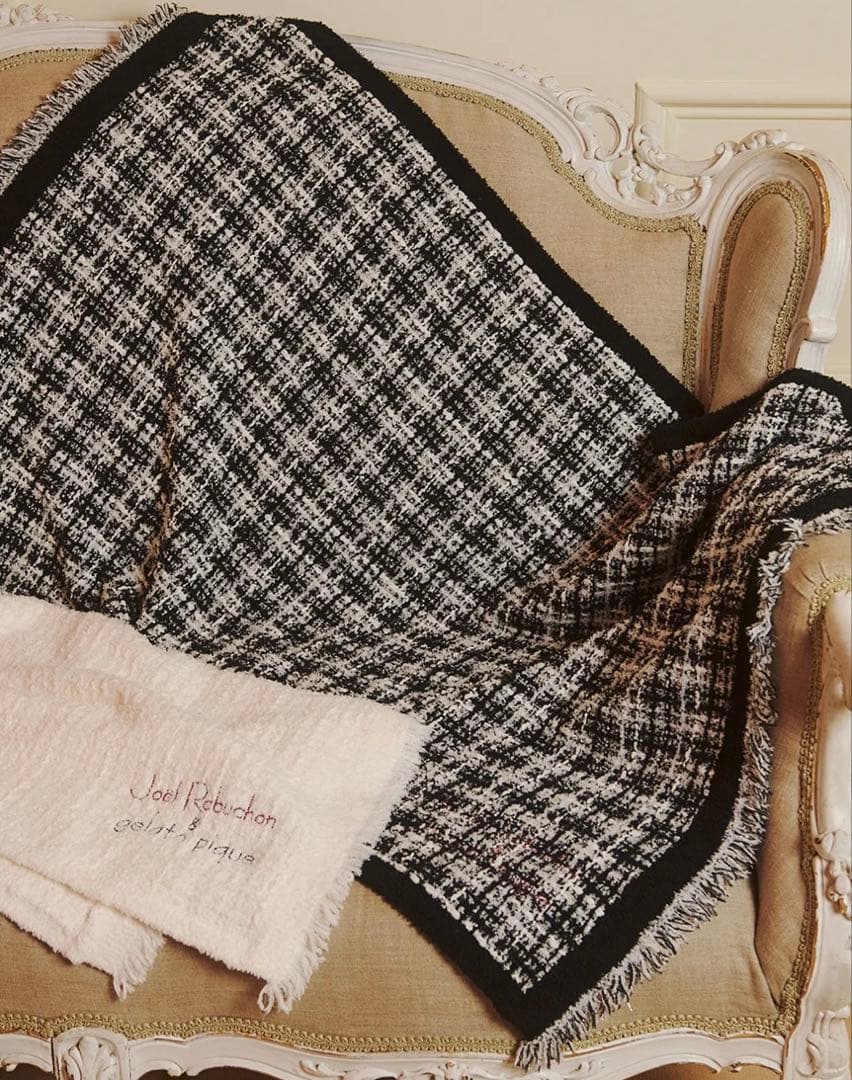 gelato pique（ジェラートピケ）ツイードモコブランケット 新品タグ付き