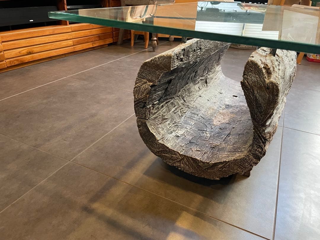 自然木風センターテーブル‐KAJA Resort Furniture購入品‐