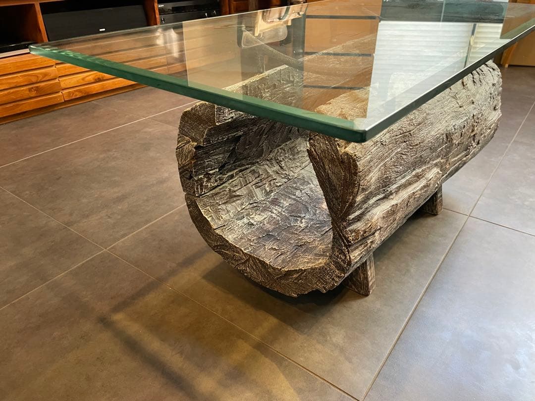 自然木風センターテーブル‐KAJA Resort Furniture購入品‐