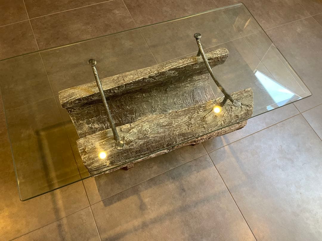 自然木風センターテーブル‐KAJA Resort Furniture購入品‐