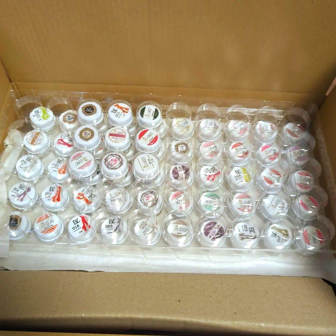 未開封カラージェル 59個+中古カラージェル107個 合計166個セット