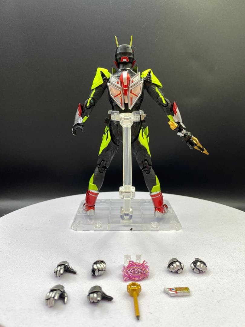 改造品 S.H.Figuarts 仮面ライダーゼロスリー 発光.ver