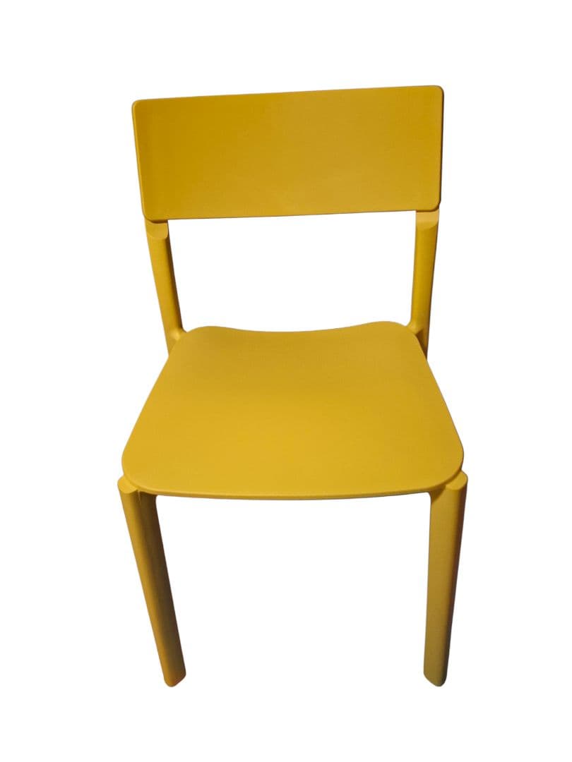 IKEA ダイニングチェア 2脚セット スタッキングチェア ヤニンゲ