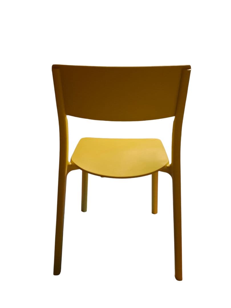 IKEA ダイニングチェア 2脚セット スタッキングチェア ヤニンゲ