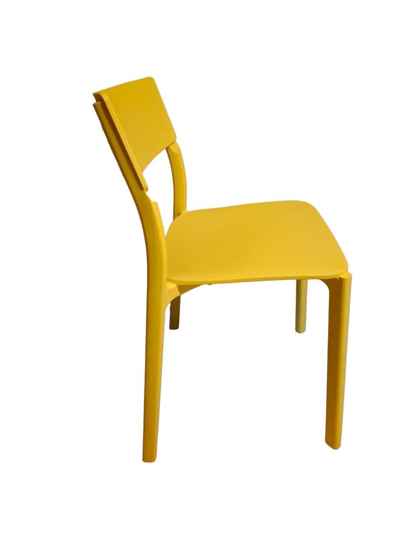 IKEA ダイニングチェア 2脚セット スタッキングチェア ヤニンゲ