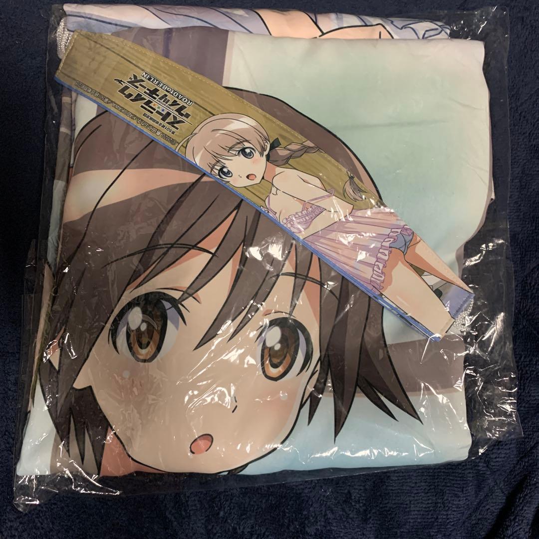 ストライクウィッチーズ 描き下ろしカーテン（宮藤芳佳＆リネット