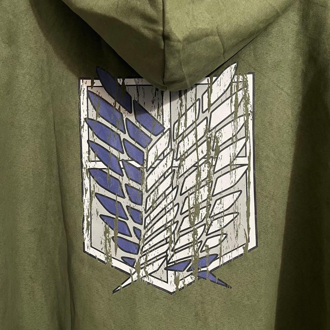 ◎スピード発送◎☆進撃の巨人☆USJ 公式☆調査兵団 マント☆グリーン