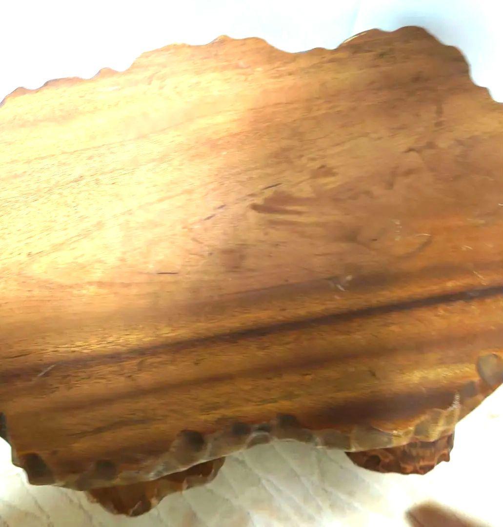 天然木 三段花台 香炉台 高さ66cm華道 生け花 アジアンテイストアンティーク