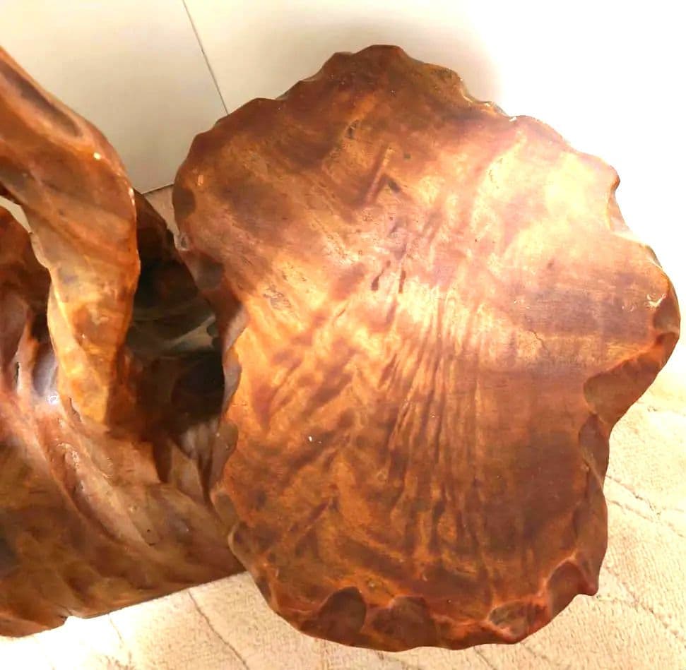 天然木 三段花台 香炉台 高さ66cm華道 生け花 アジアンテイストアンティーク