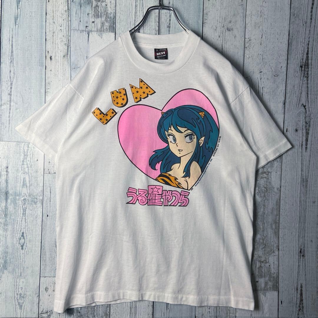 超希少☆ ドスペ 80s 90s USA製 うる星やつら Tシャツ ラムちゃん